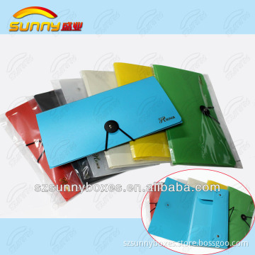 Printed index card file folders
